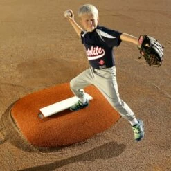 Best Sale ๐ฅ Portolite 4"Hx4'Lx3'10"W Stride-Off Mound, Clay ๐