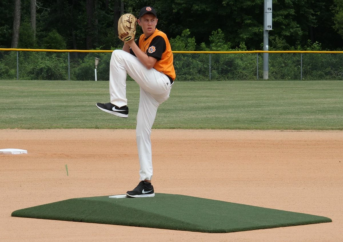 Promo ๐ฏ Proper Pitch 9'Lx5'4"Wx6"H Tapered Game Mound Junior, Green ๐ฏ 1 Promo ๐ฏ Proper Pitch 9'Lx5'4"Wx6"H Tapered Game Mound Junior, Green ๐ฏ