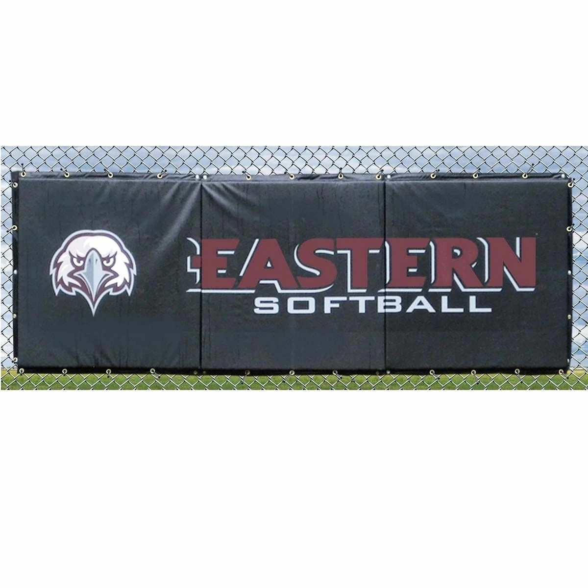 Cheap โ๏ธ Cover Sports 4'H x 6'L โพ Baseball/Softball Backstop Padding w/Graphics Black ๐ฏ 4 Cheap โ๏ธ Cover Sports 4'H x 6'L โพ Baseball/Softball Backstop Padding w/Graphics Black ๐ฏ - Image 4