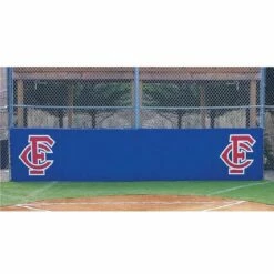 Budget ⭐ Cover Sports 4'H x 10'L ⚾ Baseball/Softball Backstop Padding w/Graphics Tan 🌟 -BASEBALL Official Shop a32 981 3 1