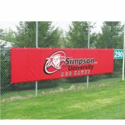 Budget ⭐ Cover Sports 4'H x 10'L ⚾ Baseball/Softball Backstop Padding w/Graphics Tan 🌟 -BASEBALL Official Shop a32 981 4 1
