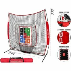 Outlet 🤩 POWERNET Reversible Numbered Pitching Pad 🔔 -BASEBALL Official Shop a33 007 02 1