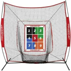 Outlet 🤩 POWERNET Reversible Numbered Pitching Pad 🔔 -BASEBALL Official Shop a33 007 05 1