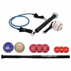 Brand new 🎉 POWERNET Portable Warm-Up/Strength Training ⚾ Baseball Set 💯