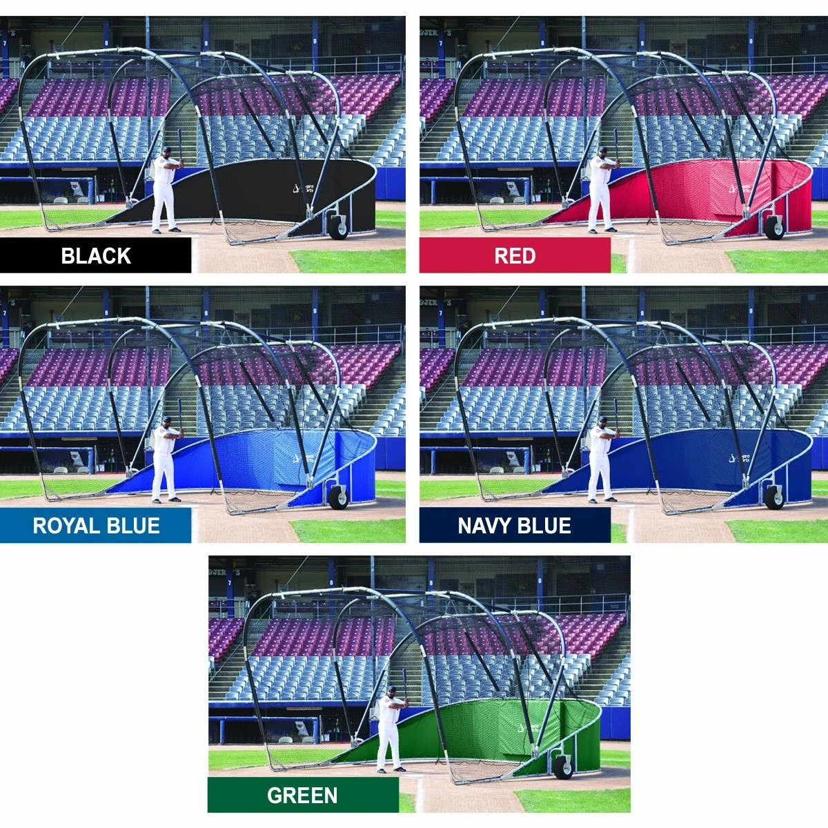 Discount β€οΈ Jaypro Big League Bomber Elite Portable Batting Cage, BGLC-7500 π 2 Discount β€οΈ Jaypro Big League Bomber Elite Portable Batting Cage, BGLC-7500 π - Image 2