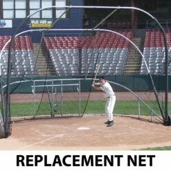 New 👏 Jaypro REPLACEMENT NET for Big League Bomber Portable Batting Cage (BBLS-12) 🎁