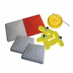 Promo 🔔 Soft Touch 14" Stay Down Convertible Bases & Double 1st Base, C14DBL-SET 😍