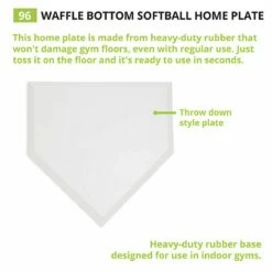 Deals π Champion Waffle Bottom Rubber Home Plate, 96 π 9 Deals π Champion Waffle Bottom Rubber Home Plate, 96 π -BASEBALL Official Shop a33 279 new 02 1