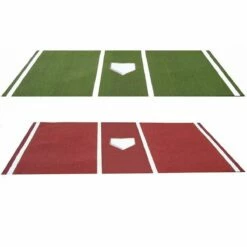 Flash Sale 😀 6'x12' Lined Batting Turf Mat Pro Clay ⭐