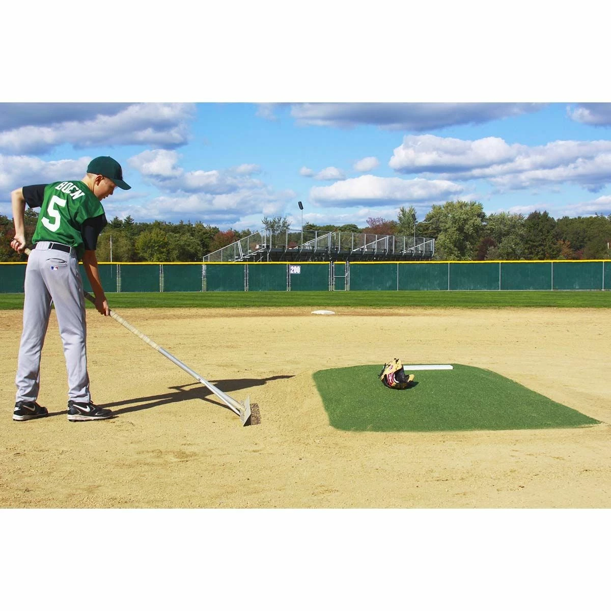 Flash Sale 🎉 Promounds 8'3"Lx5'Wx6"H Major League Game ⚾ Baseball Mound, Green 😍 2 Flash Sale 🎉 Promounds 8'3"Lx5'Wx6"H Major League Game ⚾ Baseball Mound, Green 😍 - Image 2