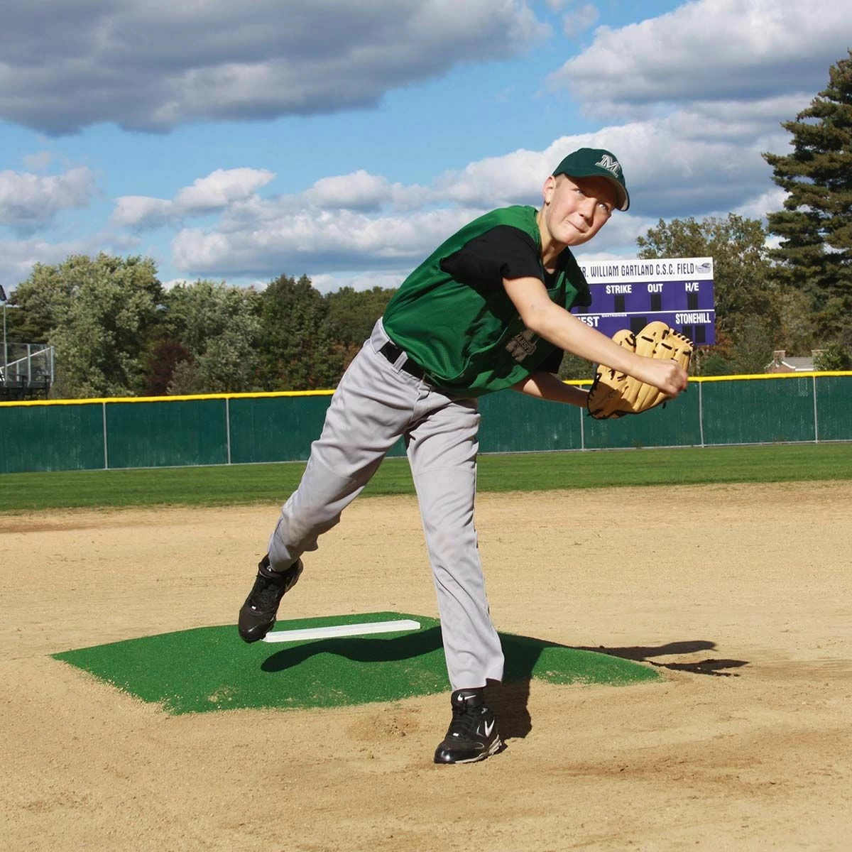 Cheapest ❤️ Promounds 6'Lx5'Wx6"H Minor League Game Mound, Green ✔️ 2 Cheapest ❤️ Promounds 6'Lx5'Wx6"H Minor League Game Mound, Green ✔️ - Image 2