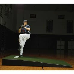 New 🌟 Promounds 5'Wx9'Lx10"H Pro Portable Pitching Mound, Green 🔥 -BASEBALL Official Shop a33 782 1 1