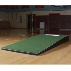 New 🌟 Promounds 5'Wx9'Lx10"H Pro Portable Pitching Mound, Green 🔥 -BASEBALL Official Shop a33 782 2 1