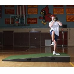 New 🌟 Promounds 5'Wx9'Lx10"H Pro Portable Pitching Mound, Green 🔥