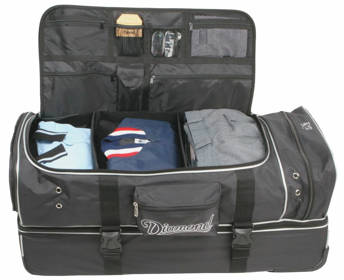 Discount β¨ Diamond Deluxe Pro Umpire Gear Bag, 33"Lx15"Wx16"H π 1 Discount β¨ Diamond Deluxe Pro Umpire Gear Bag, 33"Lx15"Wx16"H π