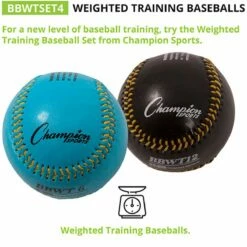 Best Sale 😀 Champion 4/set Weighted Training ⚾ Baseballs 👏 -BASEBALL Official Shop a34 003 8 1