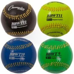Best Sale π Champion 4/set Weighted Training βΎ Baseballs π