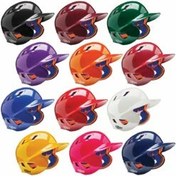 Cheap 🌟 Schutt AiR-4.2 BB ⚾ Baseball Batting Helmet, MOLDED, JR & SR Navy 👏 -BASEBALL Official Shop a34 575 colors 1