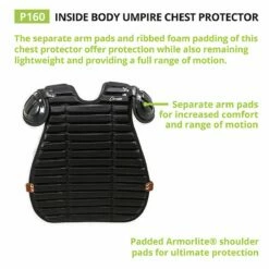 Hot Sale ✔️ Champion Inside Umpire Chest Protector, P160 ❤️ -BASEBALL Official Shop a34 690 new 02 1