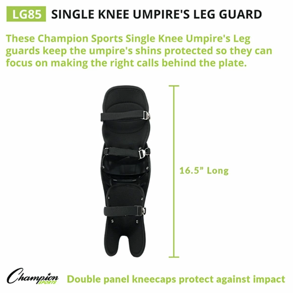 Wholesale ๐คฉ Champion Umpire Shinguards, LG85 ๐ 5 Wholesale ๐คฉ Champion Umpire Shinguards, LG85 ๐ - Image 5