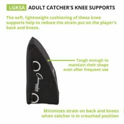 Cheapest 🤩 Champion ADULT Catcher's Knee Supports, LGKSA 🔥 -BASEBALL Official Shop a34 696 new dia 02 1