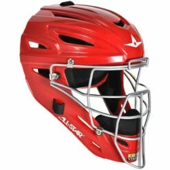 Best deal ๐ All-Star MVP2510 System 7 Catcher's Helmet, YOUTH Royal ๐