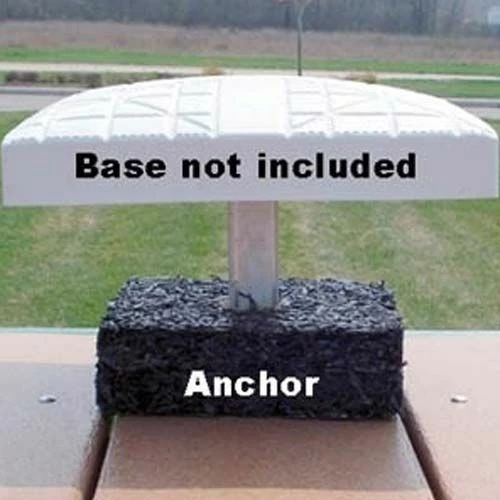 Best reviews of ✔️ Rubber ⚾ Baseball Base Anchor Foundation, , 1269901 SINGLE ✔️ 3 Best reviews of ✔️ Rubber ⚾ Baseball Base Anchor Foundation, , 1269901 SINGLE ✔️ - Image 3