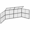 Buy 🛒 20'x10' w/ Partial Hood Permanent ⚾ Baseball/Softball Backstop, BSCL20 🔔