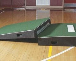 Best Sale 🧨 Promounds 4'Wx9'Lx10"H Professional 2-piece Indoor Pitching Mound, Green 🤩 -BASEBALL Official Shop a34 863a 16 1