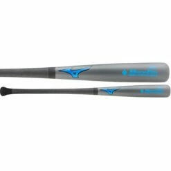 Promo ✔️ Mizuno MZMC243 Maple/Carbon Composite ⚾ Baseball Bat, Gray/Blue 💯