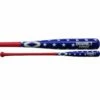 New 💯 Bownet Flag Wood Fungo Bat California 🎁