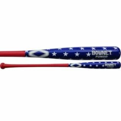 New ๐ฏ Bownet Flag Wood Fungo Bat California ๐