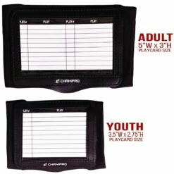 Brand new โค๏ธ Champro TRIPLE Quarterback Playbook Wrist Band Optic Yellow ๐ 7 Brand new โค๏ธ Champro TRIPLE Quarterback Playbook Wrist Band Optic Yellow ๐ -BASEBALL Official Shop a47 626 top view 2 1