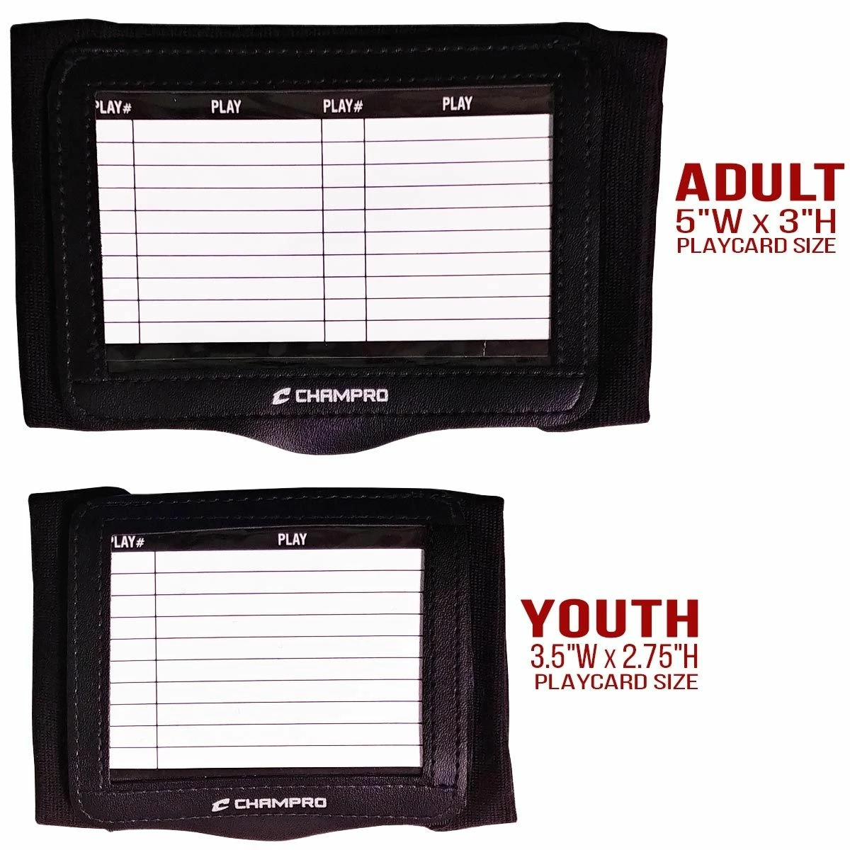 Brand new โค๏ธ Champro TRIPLE Quarterback Playbook Wrist Band Optic Yellow ๐ 4 Brand new โค๏ธ Champro TRIPLE Quarterback Playbook Wrist Band Optic Yellow ๐ - Image 4