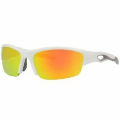 Top 10 🎁 Rawlings 32 Adult 👓 Sunglasses Shiny White/Smoke with Orange Mirror 👏
