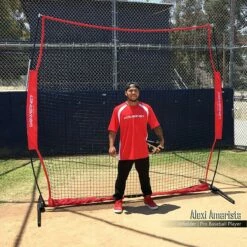 Buy ⭐ POWERNET 8'Hx8'W Portable Barrier Sport Net 🤩 -BASEBALL Official Shop a63 355 2 1