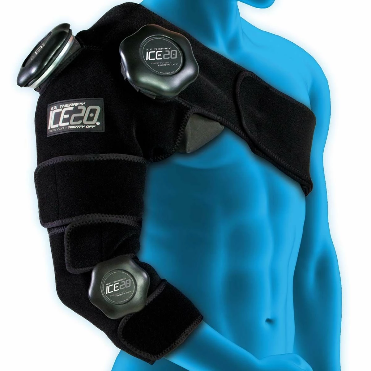 New ❤️ ICE20 Combo Shoulder/Lower Arm Ice Therapy ❤️ 1 New ❤️ ICE20 Combo Shoulder/Lower Arm Ice Therapy ❤️