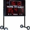 Best deal 💯 Varsity Scoreboard MS-4 Multi-Sport, Indoor / Outdoor Scoreboard ⌛