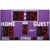 New 😀 3312LED ⚾ Baseball / 🥎 Softball Scoreboard w/ Timer, 8'W x 5'H 🎉