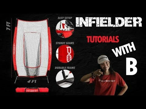 Hot Sale ๐ POWERNET Infielder Pop Up Net with Frame ๐ 2 Hot Sale ๐ POWERNET Infielder Pop Up Net with Frame ๐ - Image 2